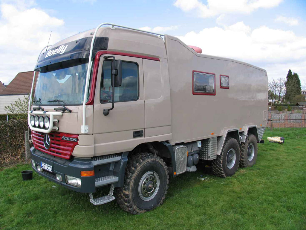 Mercedes Benz Zetros 6x6 автодом