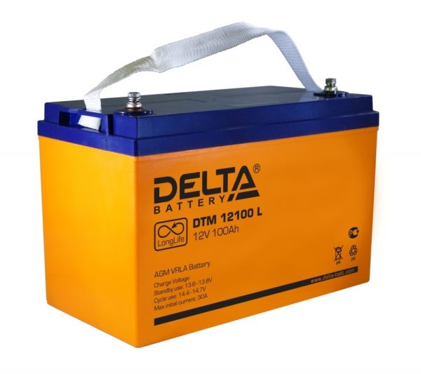 Аккумулятор Delta DTM 12-100L