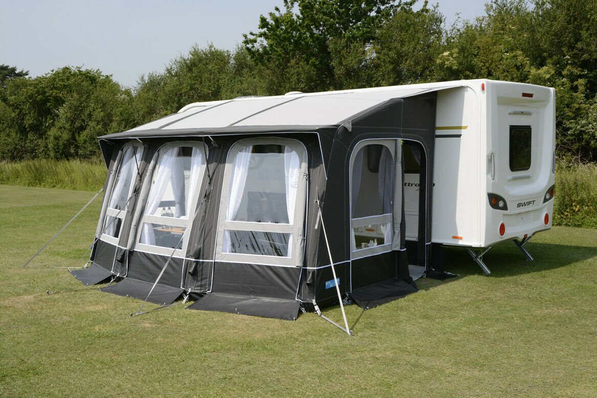 Виды караванов. Надувная палатка Dometic. Надувной шатер kampa Shelter. Air Caravan Awnings. Палатка надувная для автодома 5 метров.