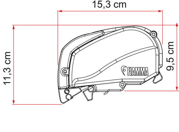 Маркиза накрышная для Merсedes Sprinter 1