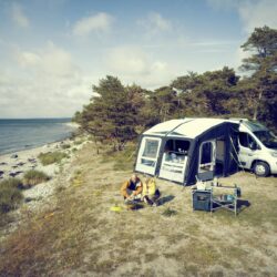 Dometic Rally Air Pro Drive Away — самостоятельная палатка для дома на колесах