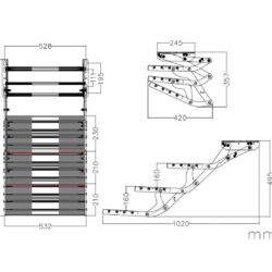 Фото — Выдвижные лестницы Campfort Steps 0