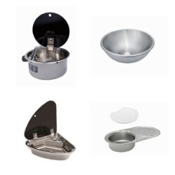 Campfort Sink — стальные кухонные мойки
