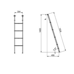 Фото — Campfort Ladder — универсальные лестницы для автодома 3