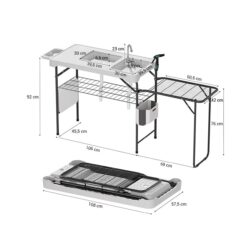 Фото &mdash; Уличный стол-кухня Campfort Prokitchen 3