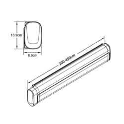 Маркиза Awnlux W5510 настенная 1