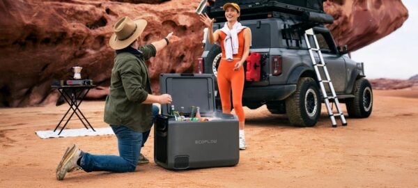 EcoFlow GLACIER Classic — компрессорный холодильник с аккумулятором 1