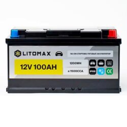 Фото &mdash; Натриевый аккумулятор LITOMAX Na+ 0