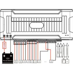 SRNE DB12 — распределительный блок 1