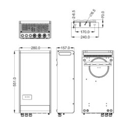 SRNE IPC инвертор с функцией bypass и зарядное устройство 1