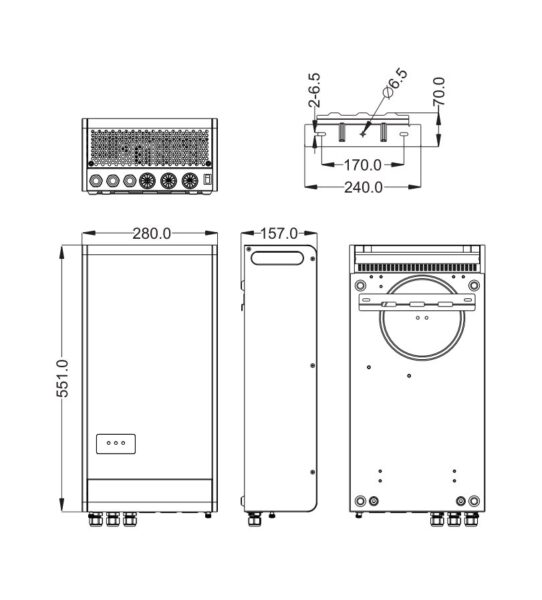 SRNE IPC инвертор с функцией bypass и зарядное устройство 1