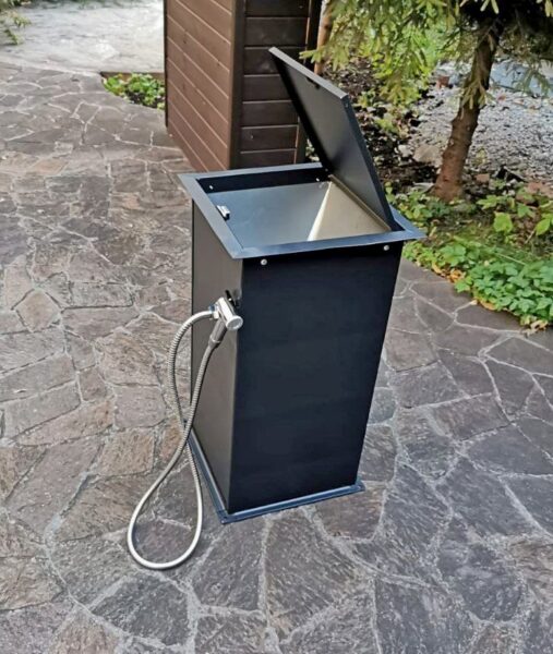 Стойка слива кассет туалета 1