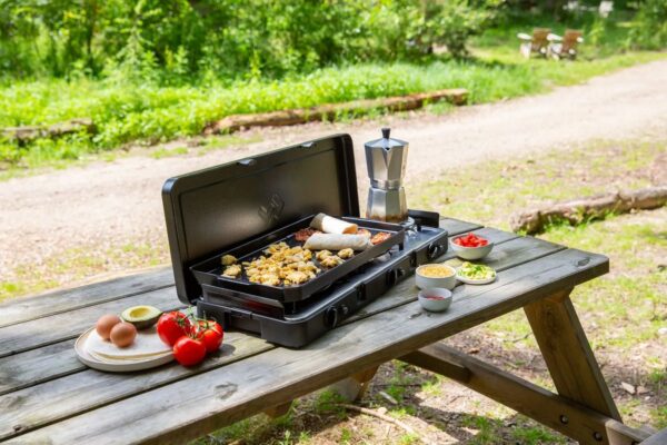 CADAC DOMETIC 3 Cook Turbo FFD DeLuxe — газовый гриль-плита 1