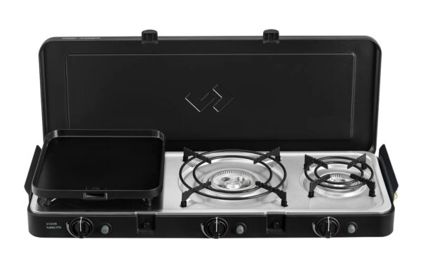 CADAC DOMETIC 3 Cook Turbo FFD DeLuxe — газовый гриль-плита 1