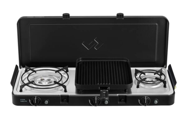 CADAC DOMETIC 3 Cook Turbo FFD DeLuxe — газовый гриль-плита 1