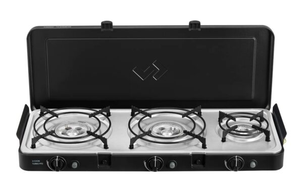 CADAC DOMETIC 3 Cook Turbo FFD DeLuxe — газовый гриль-плита 1